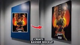 Create Editable Banner Mockup in Photoshop   Tutorial for beginners