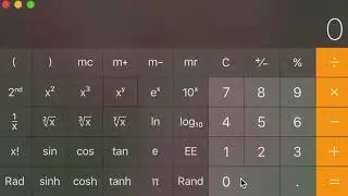 Feeding nutrition using a scientific calculator