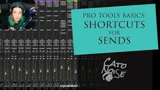 Pro Tools Basics: Sends Shortcuts