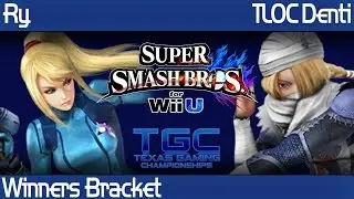 TRTTGC2 Smash Wii U - Ry (ZSS, Duck Hunt) vs TLOC Denti (Sheik) - Winners Bracket