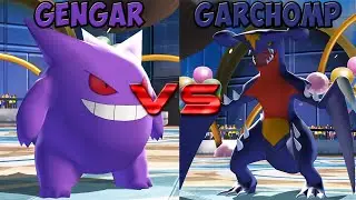 Pokemon battle revolution - Gengar vs Garchomp