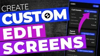 Glide: Step-by-Step Guide to Creating CUSTOM Edit Screens!