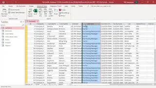 How to Export MS Access Table data to Excel Spreadsheet - Office 365