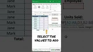 How to Use the SUMIF Formula in Excel
