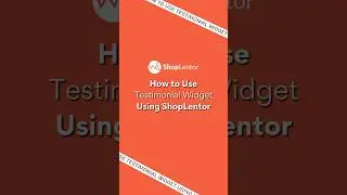 How to Use Testimonial Widget #elementor #woocommerce #wordpress #shorts
