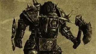 Warhammer Mark of Chaos - Battle March. Orc Warboss. Quotes