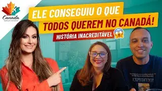 ELE CHEGOU NO CANADÁ COM DUAS OFERTAS DE TRABALHO GARANTIDAS! | com Douglas e Nathália