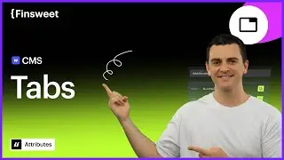 (2022) Build Webflow CMS powered Tabs  - No-Code Attributes