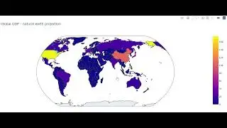 Geographical plotting with Plotly | Video 6 - Natural Earth Projection