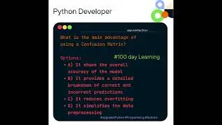 In Machine Learning, Which Fun() is Used for Confusion Matrix  in Machine🤖 Learning? 