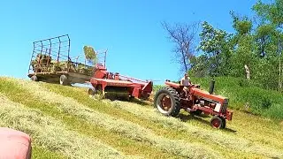 Baling Hay l 1st Crop 2022 l Dairy Farming in Wisconsin