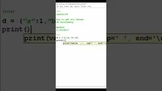 how to get all values of a dictionary in python 
