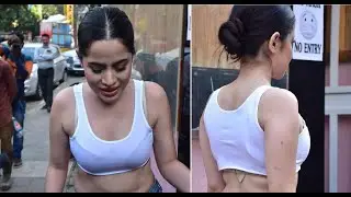 OOPS! Urfi Javed leaves lil for imagination in white crop top