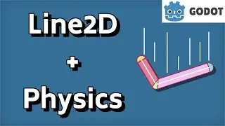 Using a Line2D node to create physics bodies in Godot