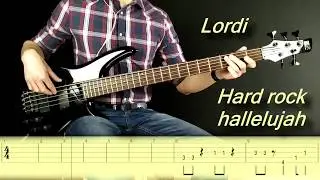 Lordi - Hard Rock Hallelujah (for 5-string bass with TABS)