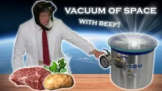 We exposed BEEF to the vacuum of space, then ate it!