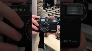 Yashica MF-2 super - простая в управлении компактная пленочная камера с объективом 38mm F3.8. 6000₽