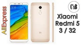 Обзор Xiaomi Redmi 5  3/32 с AliExpress