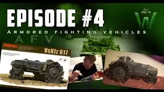 Tutorial: Meng Model Vs.Kfz. 617 German Mineroller by Carlos Costa | Warfare in Scale