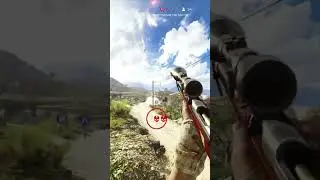 Battlefield 5 Sniping from Long Range..
