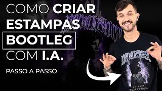 COMO CRIAR ESTAMPAS BOOTLEG USANDO A INTELIGENCIA ARTIFICIAL COM KITTL