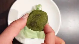 Matcha mochi from Japan House, London