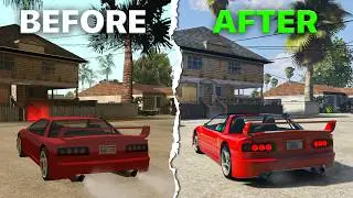 I Made GTA San Andreas Remastered.. But It's GTA 5 Mods