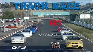 [ENG CC] Track Race #23 | F50 vs Diablo vs F40 vs GT3 vs F355 vs GT-R vs GT2