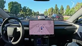 Showing Tesla FSD 12.5.1.3 to My Parents