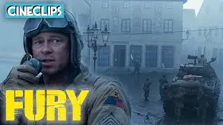 Seizing Control Of A German Town | Fury | CineStream | With Captions