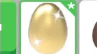 Hatching my Golden Egg in Adopt Me | ROBLOX
