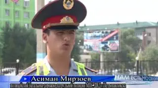 08.07.16. В День Астаны в Петропавловске выявлено свыше 80 нарушений ПДД (М)