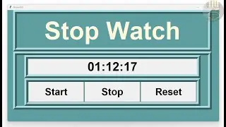 How to Create a Stop Watch using functions with tkinter in Python