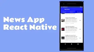 News App In React Native (with Source Code)  part 2