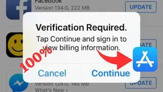 How to fix verification required error on App Store | 2023 |Verification required on App Store |2023