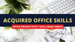 Acquired Office Skills Channel Trailer