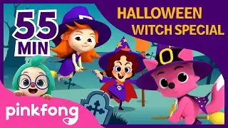 Halloween Witch Special | +Compilation | Halloween Songs | Pinkfong Songs for Children