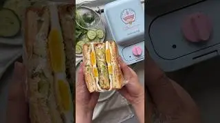 Making a Sandwich with my Doraemon Toaster 🥪