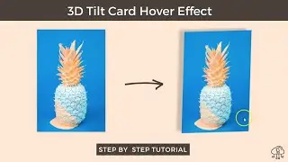 How to Create 3D Tilt Card Hover Effect in WordPress | Image Hover Effect