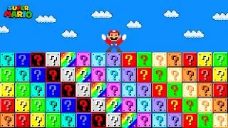 Super Mario Bros. but there are MORE Custom Question Blocks!