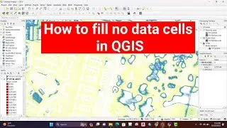 How to fill no data cells in QGIS