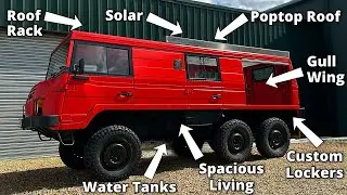 Poptop Roof & Gull Wing Fabrication From Scratch! Expedition Camper Self-Build