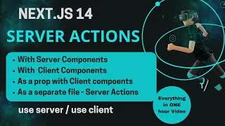 Next.js 14 Server Actions in Depth in 1 hour. #nextjs14 #nextjs13  #reactjs