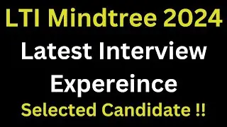 LTI Mindtree Latest Interview Experience Freshers | Mindtree Technical Interview question | Selected