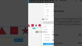 Как быстро делать паттерн в Figma  #figma #фриланс #вебдизайн #tilda