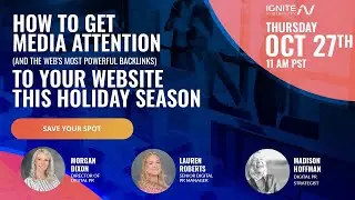 How to Get Media Attention (& The Web's Most Powerful Backlinks) to Your Website This Holiday Season