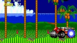 Sonic 2 - Emerald Hill Zone Act 2 - 35 seconds