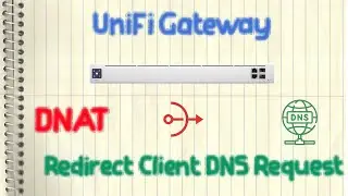 Ubiquiti UniFi Gateway DNAT - Redirect Client DNS Request (NAT/Destination NAT)