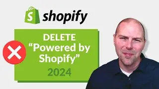 How to Remove "Powered by Shopify" from Your Footer - 2024