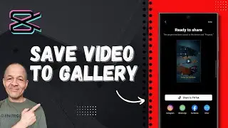 How to Save & Export Video From CapCut To Gallery - 2024